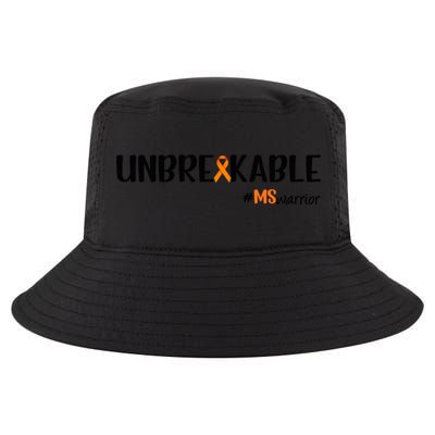 Ms Warrior Multiple Sclerosis Awareness Unbreakable Ms Meaningful Gift Cool Comfort Performance Bucket Hat