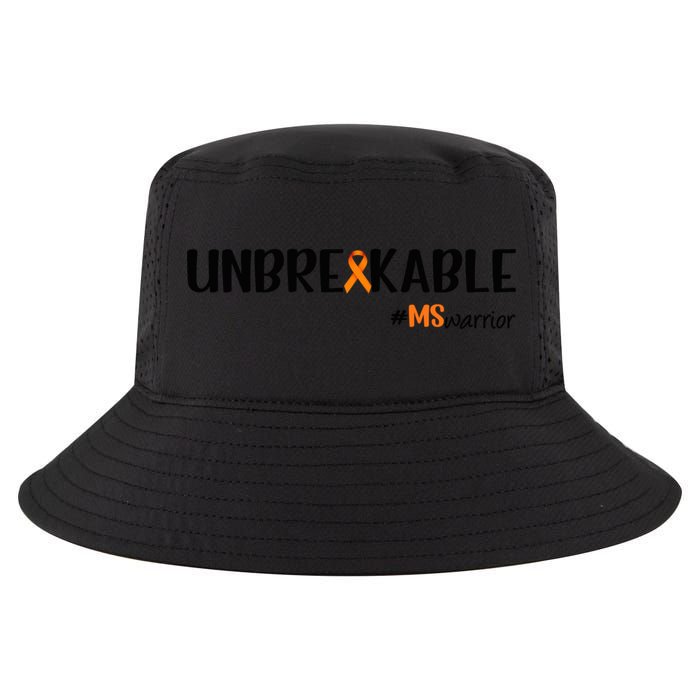 Ms Warrior Multiple Sclerosis Awareness Unbreakable Ms Meaningful Gift Cool Comfort Performance Bucket Hat