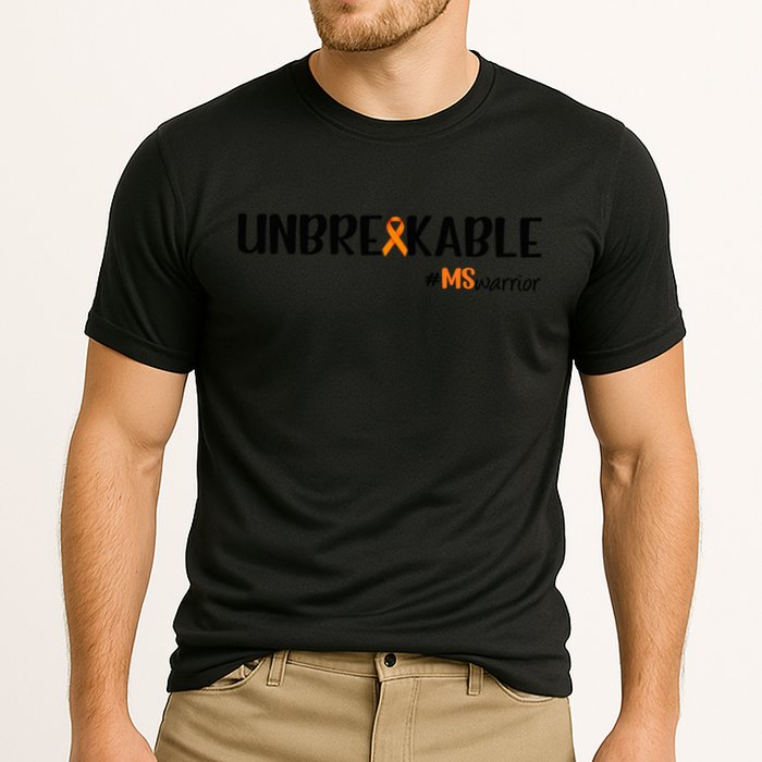 Ms Warrior Multiple Sclerosis Awareness Unbreakable Ms Meaningful Gift Performance Shirt