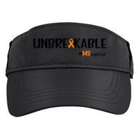 Ms Warrior Multiple Sclerosis Awareness Unbreakable Ms Meaningful Gift Adult Drive Performance Visor