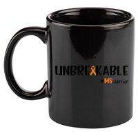 Ms Warrior Multiple Sclerosis Awareness Unbreakable Ms Meaningful Gift 11oz C Handle Ceramic Mug
