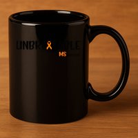 Ms Warrior Multiple Sclerosis Awareness Unbreakable Ms Meaningful Gift 11oz C Handle Ceramic Mug