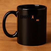 Ms Warrior Multiple Sclerosis Awareness Unbreakable Ms Meaningful Gift 11oz C Handle Ceramic Mug