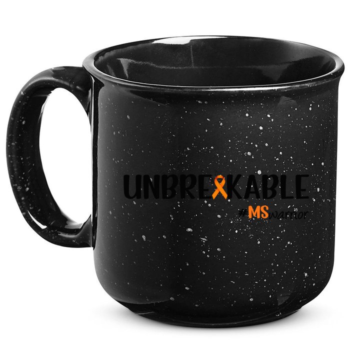 Ms Warrior Multiple Sclerosis Awareness Unbreakable Ms Meaningful Gift 15oz Campfire Ceramic Mug