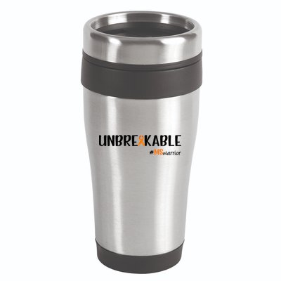 Ms Warrior Multiple Sclerosis Awareness Unbreakable Ms Meaningful Gift 16oz Travel Tumbler