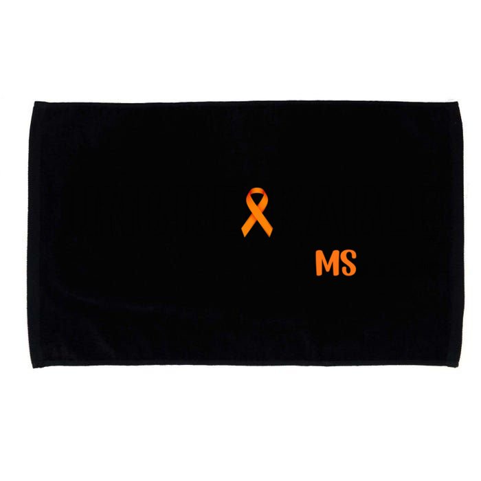 Ms Warrior Multiple Sclerosis Awareness Unbreakable Ms Meaningful Gift Microfiber Hand Towel