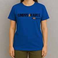 Ms Warrior Multiple Sclerosis Awareness Unbreakable Ms Meaningful Gift T-Shirt