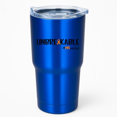 Ms Warrior Multiple Sclerosis Awareness Unbreakable Ms Meaningful Gift Tumbler