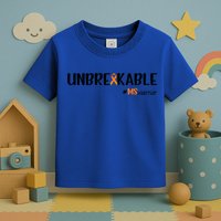 Ms Warrior Multiple Sclerosis Awareness Unbreakable Ms Meaningful Gift Toddler T-Shirt