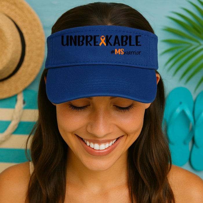 Ms Warrior Multiple Sclerosis Awareness Unbreakable Ms Meaningful Gift Visor
