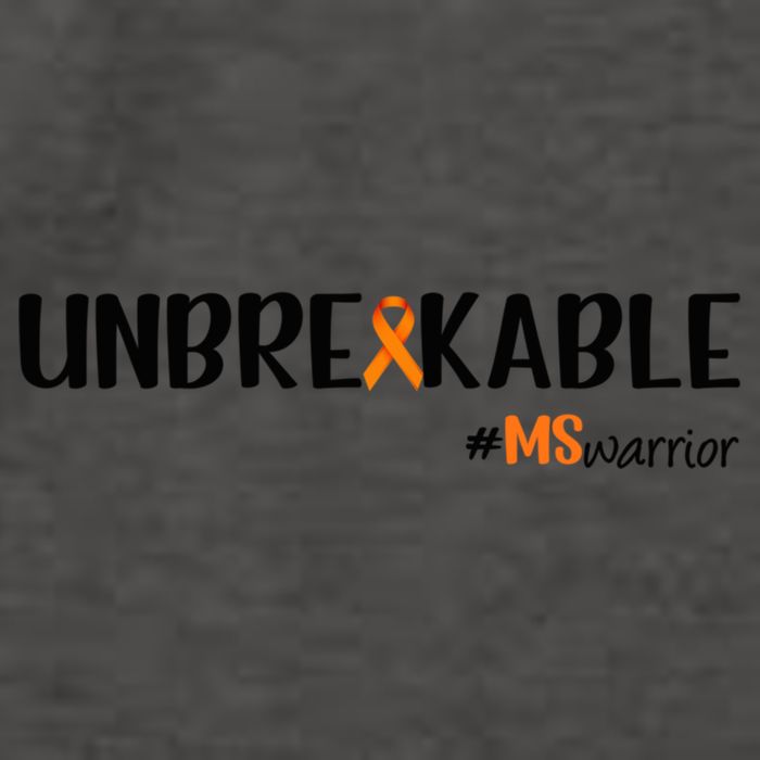 Ms Warrior Multiple Sclerosis Awareness Unbreakable Ms Meaningful Gift Vector Backpack