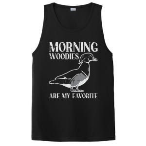 Morning Woody My Favorite Duck Hunting Funny Hunter PosiCharge Competitor Tank