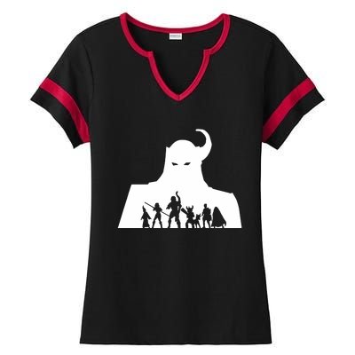 Maxgiftery Warriors Ladies Halftime Notch Neck Tee