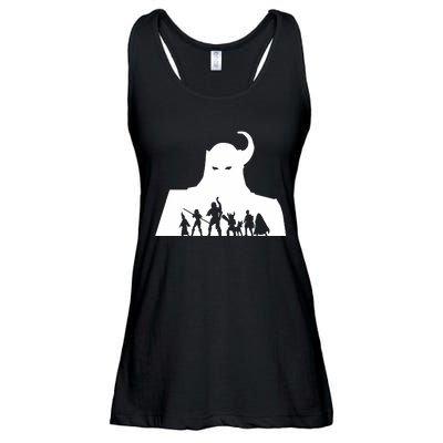 Maxgiftery Warriors Ladies Essential Flowy Tank