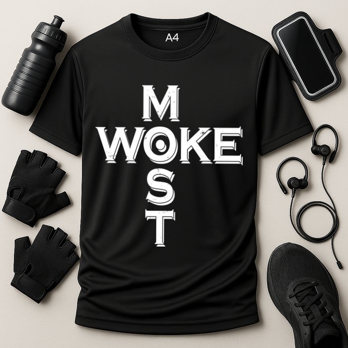 Most Woke Cooling Performance Crew T-Shirt