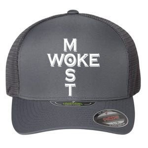 Most Woke Flexfit Unipanel Trucker Cap