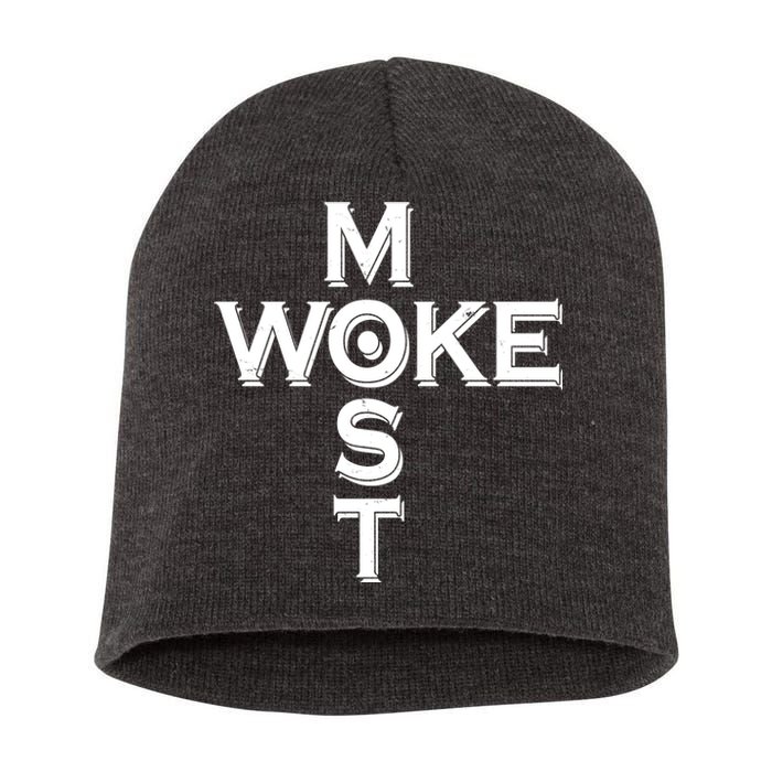 Most Woke Short Acrylic Beanie