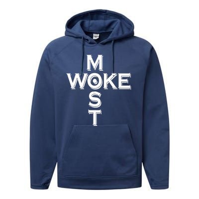 Most Woke Performance Fleece Hoodie