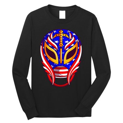 Mexican Wrestling Mask Long Sleeve Shirt