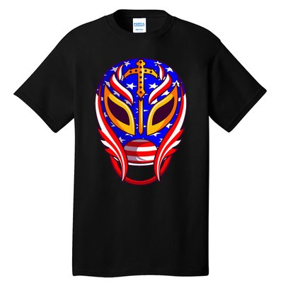 Mexican Wrestling Mask Tall T-Shirt