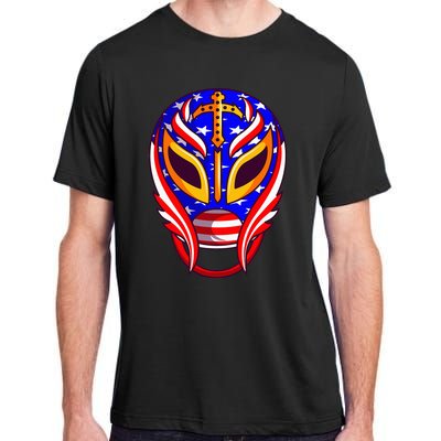 Mexican Wrestling Mask Adult ChromaSoft Performance T-Shirt