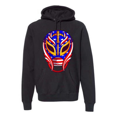 Mexican Wrestling Mask Premium Hoodie