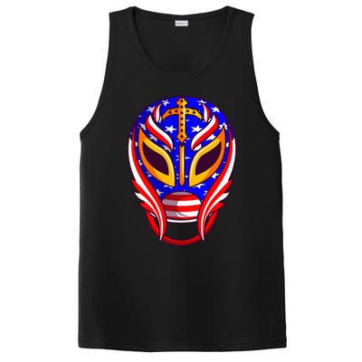 Mexican Wrestling Mask PosiCharge Competitor Tank