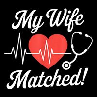 My Wife Matched Match Day 2025 Resident Medical Student Cooling Performance Crew T-Shirt