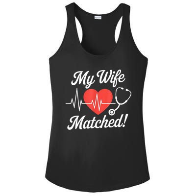 My Wife Matched Match Day 2025 Resident Medical Student Ladies PosiCharge Competitor Racerback Tank