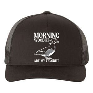 Morning Woody My Favorite Duck Hunting Funny Hunter Yupoong Adult 5-Panel Trucker Hat