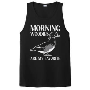 Morning Woody My Favorite Duck Hunting Funny Hunter PosiCharge Competitor Tank