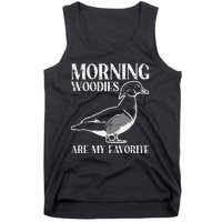 Morning Woody My Favorite Duck Hunting Funny Hunter Tank Top