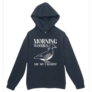 Morning Woody My Favorite Duck Hunting Funny Hunter Urban Pullover Hoodie