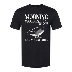 Morning Woody My Favorite Duck Hunting Funny Hunter Softstyle CVC T-Shirt