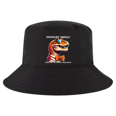 Ms Warrior Ms Support Squad Multiple Sclerosis Awareness Cool Comfort Performance Bucket Hat