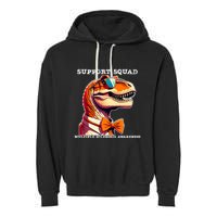 Ms Warrior Ms Support Squad Multiple Sclerosis Awareness Garment-Dyed Fleece Hoodie