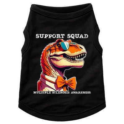 Ms Warrior Ms Support Squad Multiple Sclerosis Awareness Doggie Tank