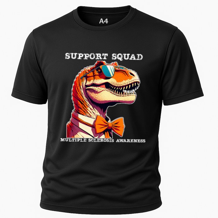 Ms Warrior Ms Support Squad Multiple Sclerosis Awareness Performance Shirt