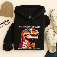 Ms Warrior Ms Support Squad Multiple Sclerosis Awareness Hoodie