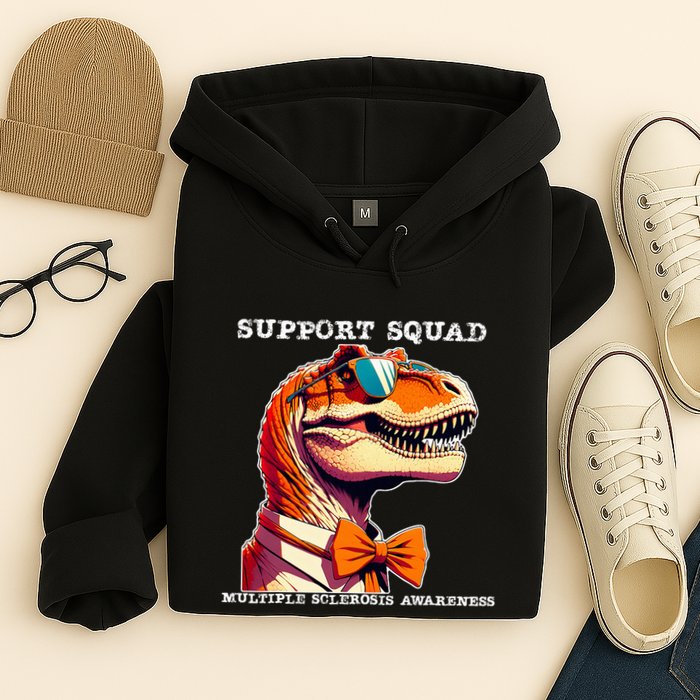 Ms Warrior Ms Support Squad Multiple Sclerosis Awareness Hoodie