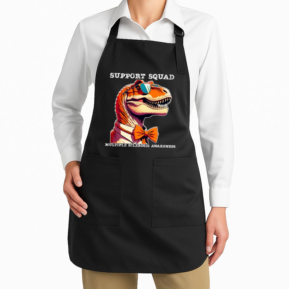 Ms Warrior Ms Support Squad Multiple Sclerosis Awareness Apron