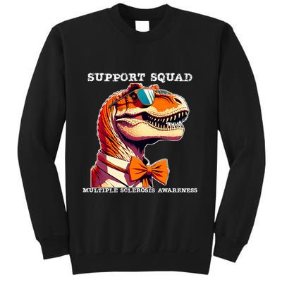Ms Warrior Ms Support Squad Multiple Sclerosis Awareness Sweatshirt