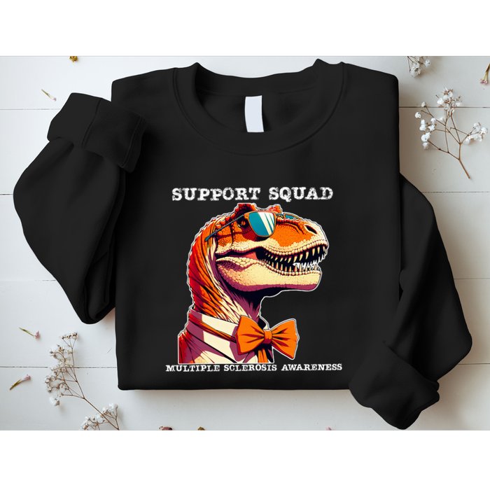 Ms Warrior Ms Support Squad Multiple Sclerosis Awareness Sweatshirt