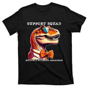 Ms Warrior Ms Support Squad Multiple Sclerosis Awareness T-Shirt