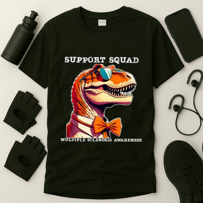 Ms Warrior Ms Support Squad Multiple Sclerosis Awareness T-Shirt