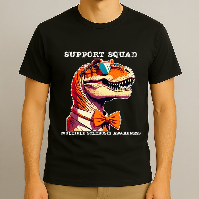Ms Warrior Ms Support Squad Multiple Sclerosis Awareness T-Shirt
