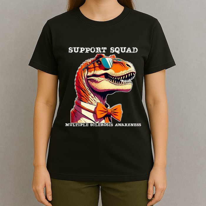 Ms Warrior Ms Support Squad Multiple Sclerosis Awareness T-Shirt