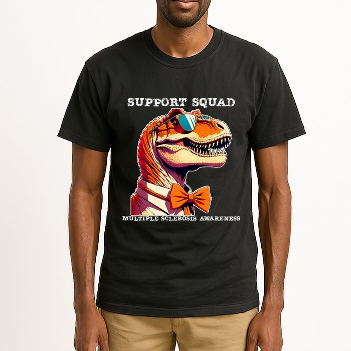 Ms Warrior Ms Support Squad Multiple Sclerosis Awareness Tall T-Shirt