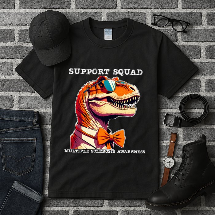 Ms Warrior Ms Support Squad Multiple Sclerosis Awareness Tall T-Shirt