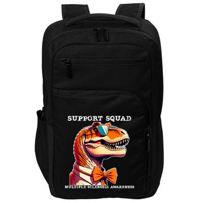 Ms Warrior Ms Support Squad Multiple Sclerosis Awareness Impact Tech Backpack